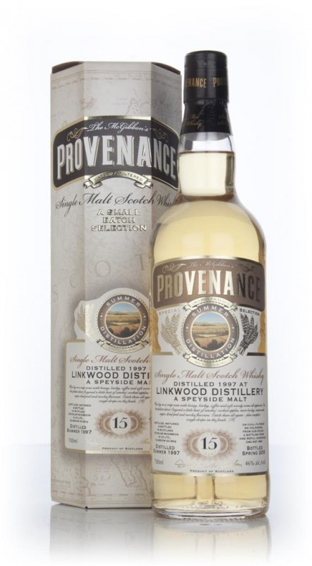 Linkwood 15 Year Old 1997 cask 9661 Provenance Douglas Laing