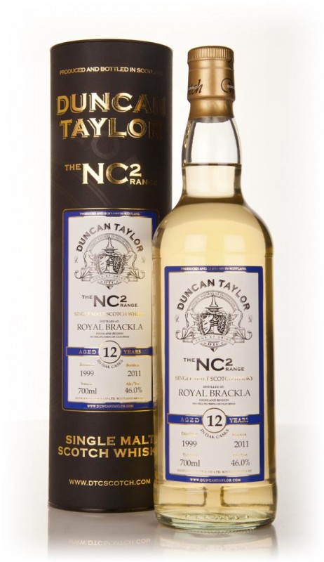 Royal Brackla 12 Year Old 1999 NC2 Duncan Taylor