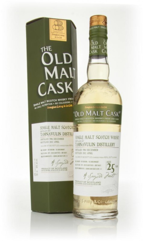 Tamnavulin 25 Year Old 1986 Old Malt Cask Douglas Laing
