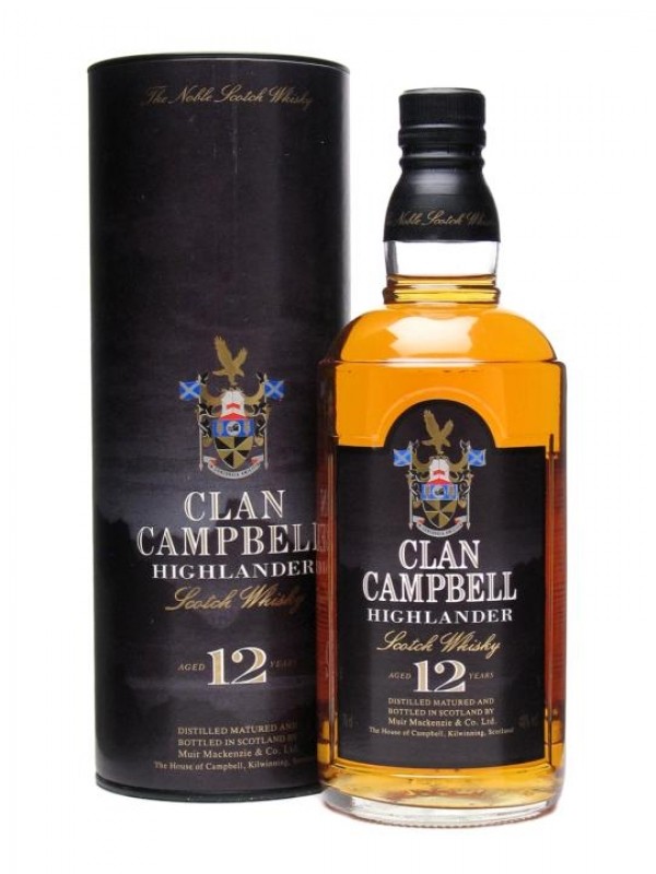 Clan Campbell Highlander 12 Year Old
