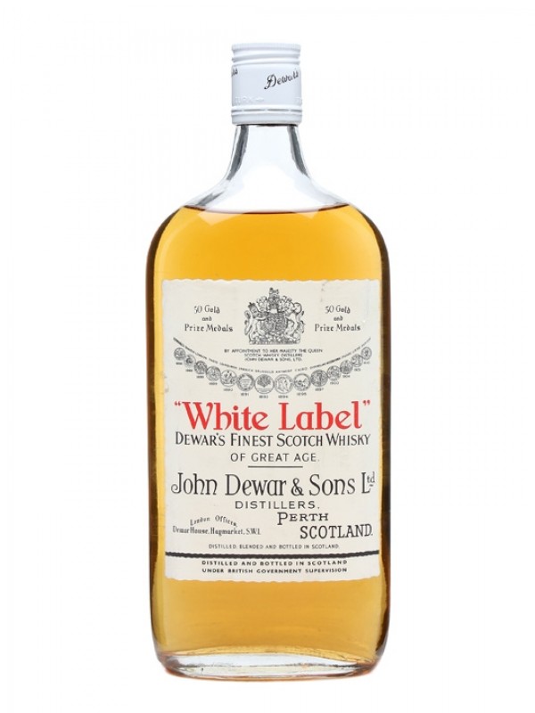 Dewar's White Label Bottled 1970's