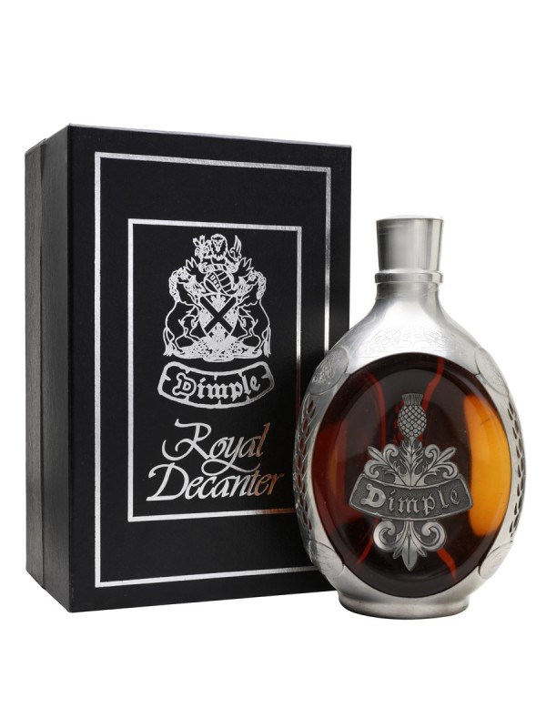 Dimple Royal Decanter Pewter