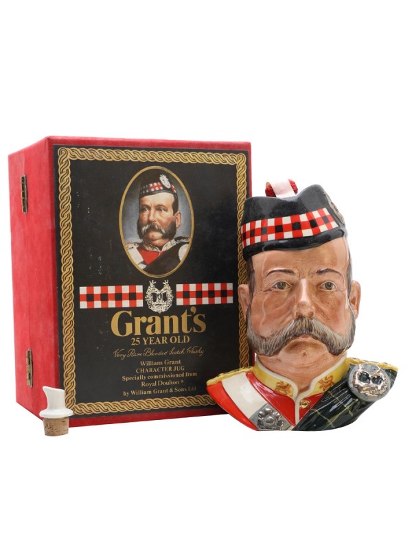 Grants Character Jug 25 Year Old Barrel Handle