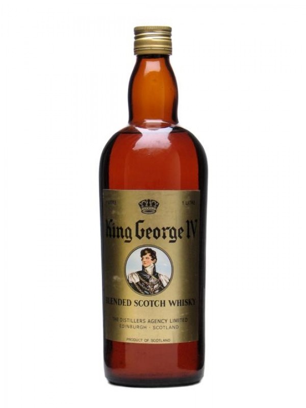 King George IV Blended Scotch Whisky Bottled 1970s
