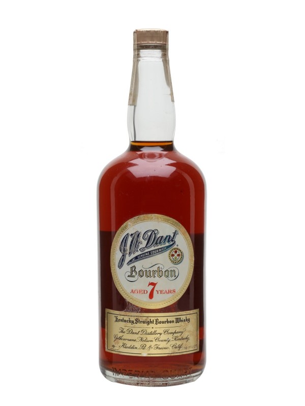 J W Dant 7 Year Old Bottled 1960s 113cl