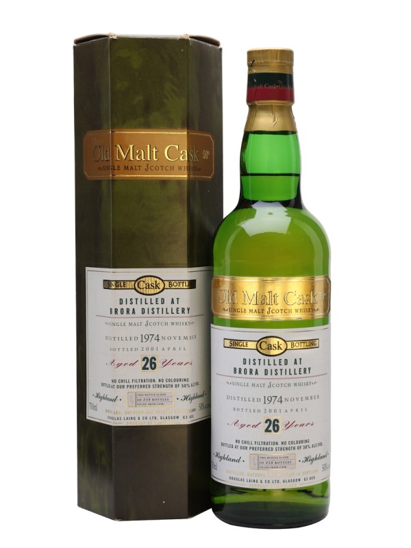 Brora 1974 26 Year Old Douglas Laing Old Malt Cask