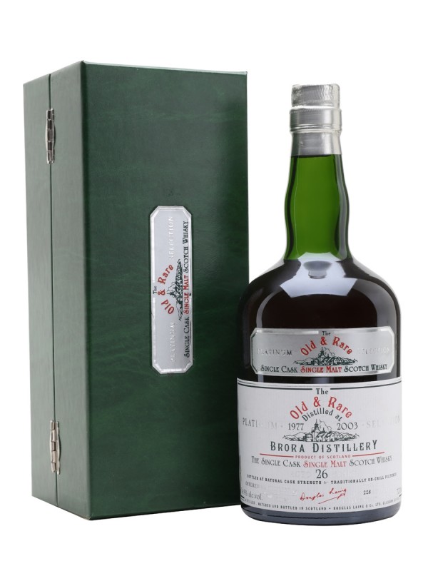 Brora 1977 / 26 Year Old / Old & Rare Platinum