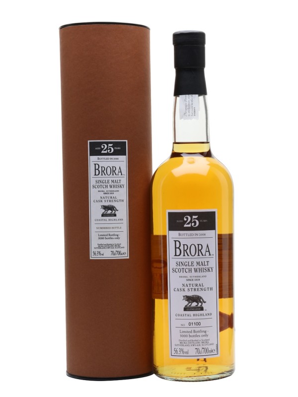 Brora 25 Year Old Bottled 2008