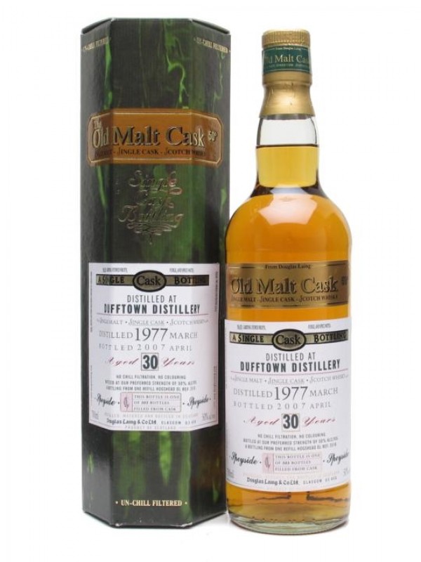 Dufftown 1977 30 Year Old Cask 3516 Douglas Laing Old Malt Cask