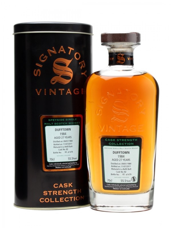 Dufftown 1984 27 Year Old Signatory