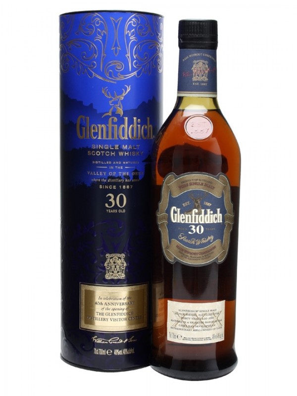 ウイスキー Glenfiddich 30 Glenfiddich 30 Year Re-Imagination of Time Whisky 70cl