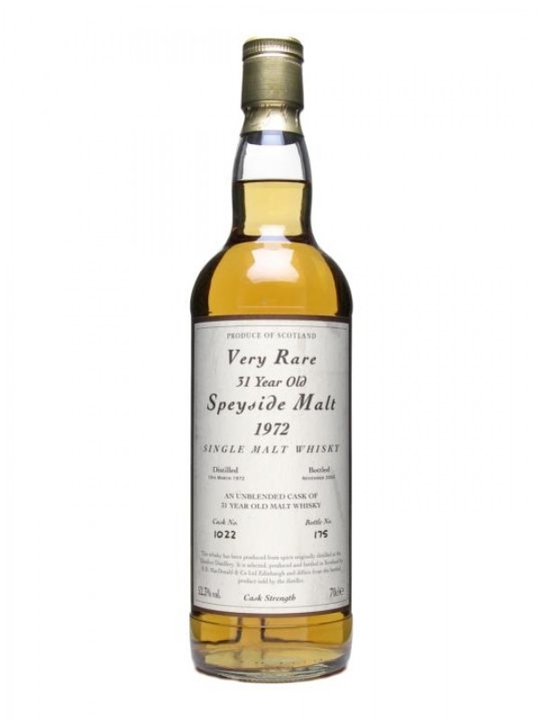 Glenlivet 1972 31 Year Old Independent Bottling