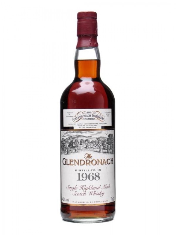 GLENDRONACHグレンドロナック25年 1968 ANA シェリーカスク 1968 シェリーカスク - 国内最大級お酒専門の競売-Lオークション