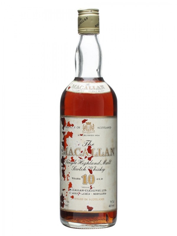 Macallan 10 Year Old Bottled 1970s