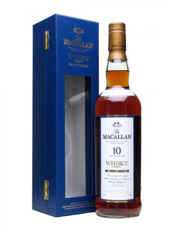 Macallan 10 Year Old 10th Anniv. Whisky Magazine