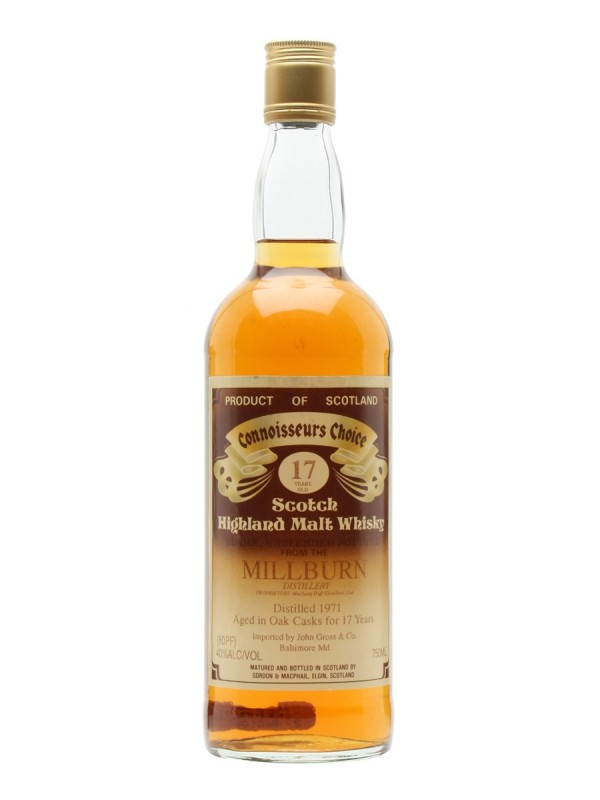Millburn 1971 17 Year Old Connisseurs Choice Gordon & Macphail Connoisseurs Choice