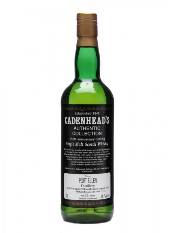 Port Ellen 1981 11 Year Old 150th Anniversary Cadenhead's
