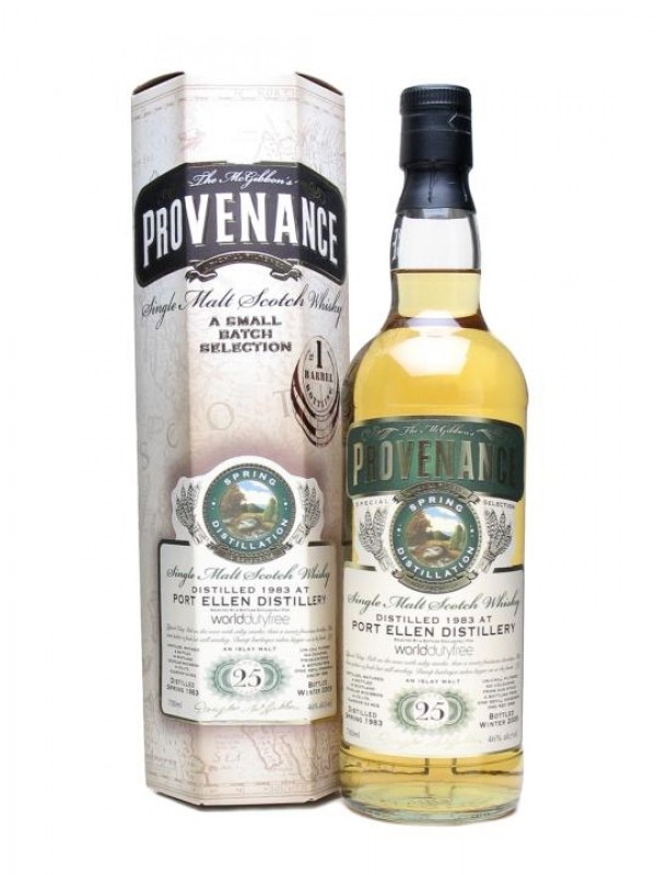 Port Ellen 1983 25 Year Old Cask #5008 WDF McGibbon's Provenance