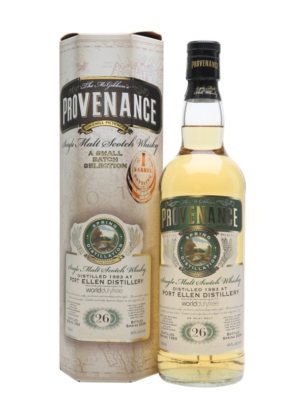 Port Ellen 1983 26 Year Old Cask 5133 McGibbon's Provenance