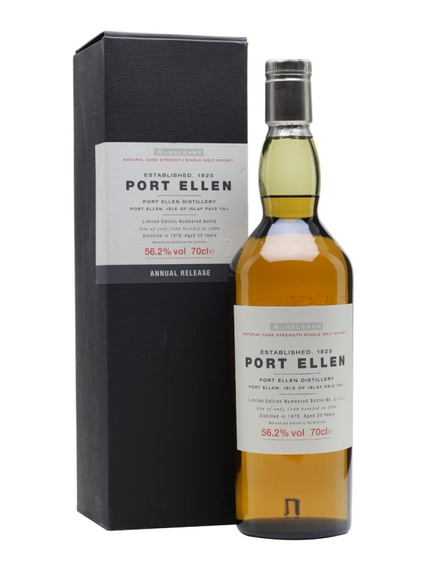Port Ellen 1978 25 Year Old 4th Release 2004