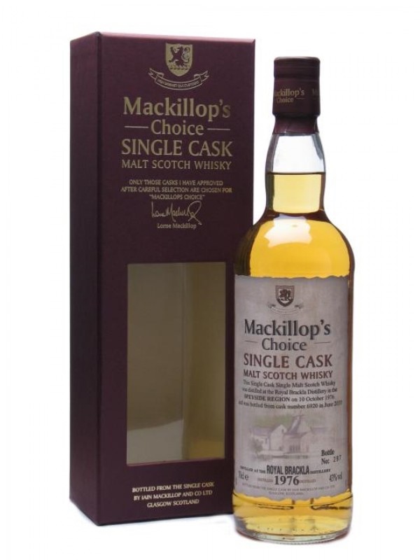 Royal Brackla 1976 33 Year Old Mackillop's