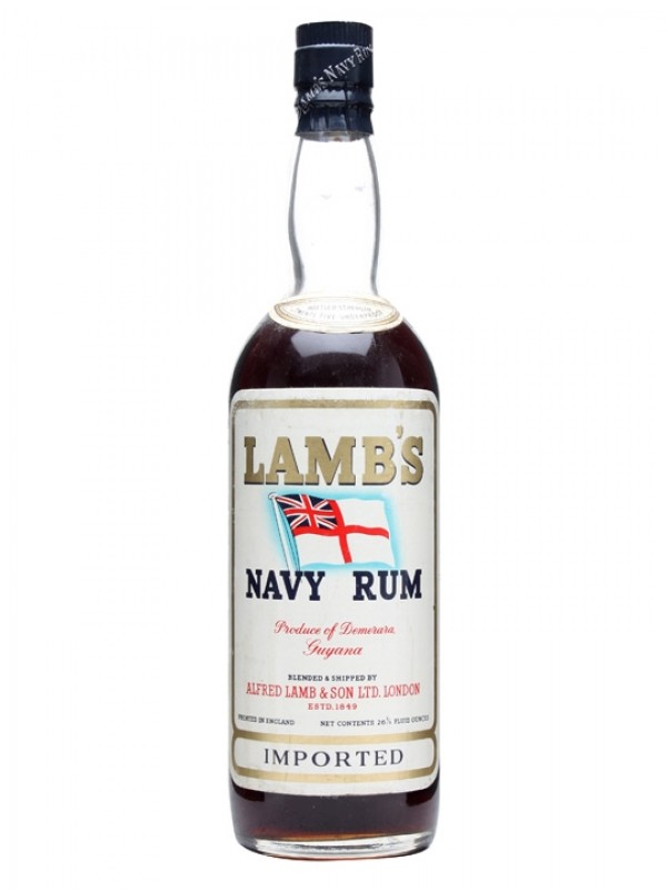 Lamb's Navy Rum Bottled 1960s
