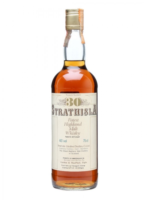 Strathisla 30 Year Old Bottled 1980's Gordon & Macphail