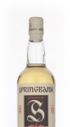 Springbank 12 Year Old - 1990s Single Malt Whisky