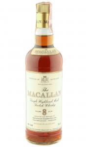 Macallan 8 Year Old, Italian Import