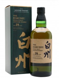Suntory Hakushu 18 Year Old