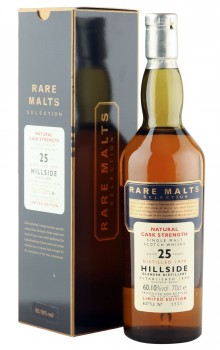 Hillside 1970 25 Year Old, Rare Malts Selection with Box