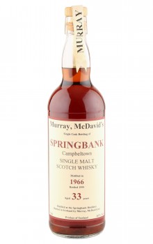 Springbank 1966 33 Year Old, Murray McDavid 1999 Bottling