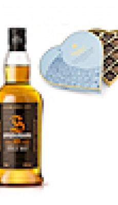 Springbank 10 and Charbonnel & Walker "Sea Salt Caramel Hearts"