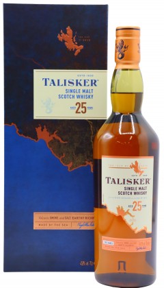 Talisker Single Malt Scotch 25 year old