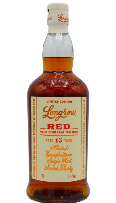 Longrow Red Pinot Noir 2022 Release 15 year old