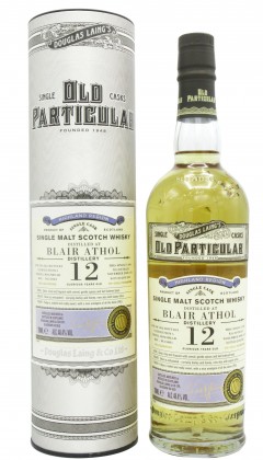 Blair Athol Old Particular Single Cask #15081 2008 12 year old