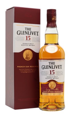 Glenlivet 15 Year Old / French Oak Reserve Speyside Whisky