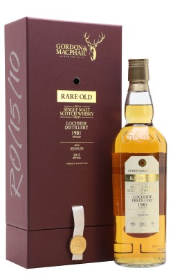 Lochside 1981 / 33 Year Old / Rare Old / Gordon & MacPhail Highland Whisky