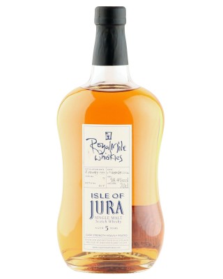 Isle of Jura 1999 5 Year Old, Heavily Peated Cask Strength, Royal Mile Whiskies 2004 Bottling