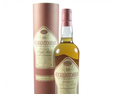 Auchentoshan 10 Year Old, Nineties Bottling with Tube