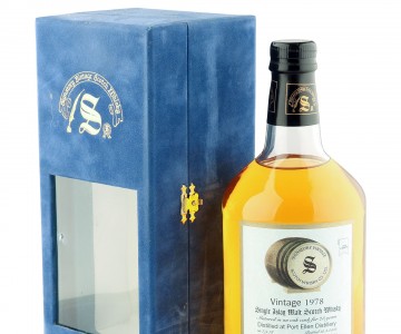Port Ellen 1978 23 Year Old, Signatory Vintage Cask 5346 with Box