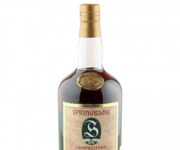 Springbank 30 Year Old, Sherry Cask Nineties Bottling, US Import