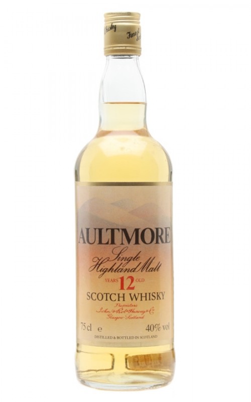Aultmore 12 Year Old Bottled 1980's 75cl