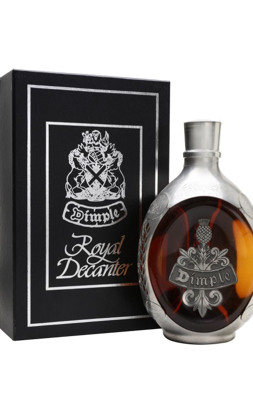 Dimple Royal Decanter Pewter