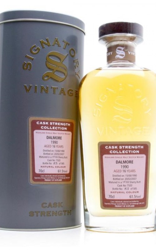 Dalmore 1990 16 Year Old Sherry Cask Signatory