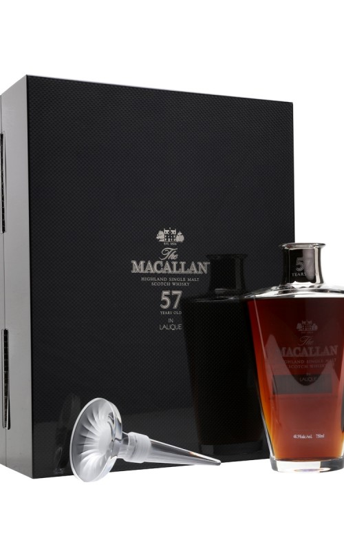 Macallan 57 Year Old Lalique Crystal 75cl