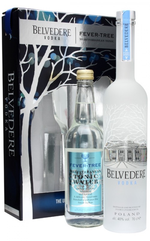 Belvedere Vodka Fever Tree Mediterranean Tonic Pack