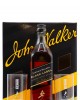 Johnnie Walker - Glass Pack - 2022 Holiday Edition Black Label Whisky