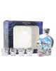 Crystal Head Aurora Vodka 4 Shot Glass Gift Set