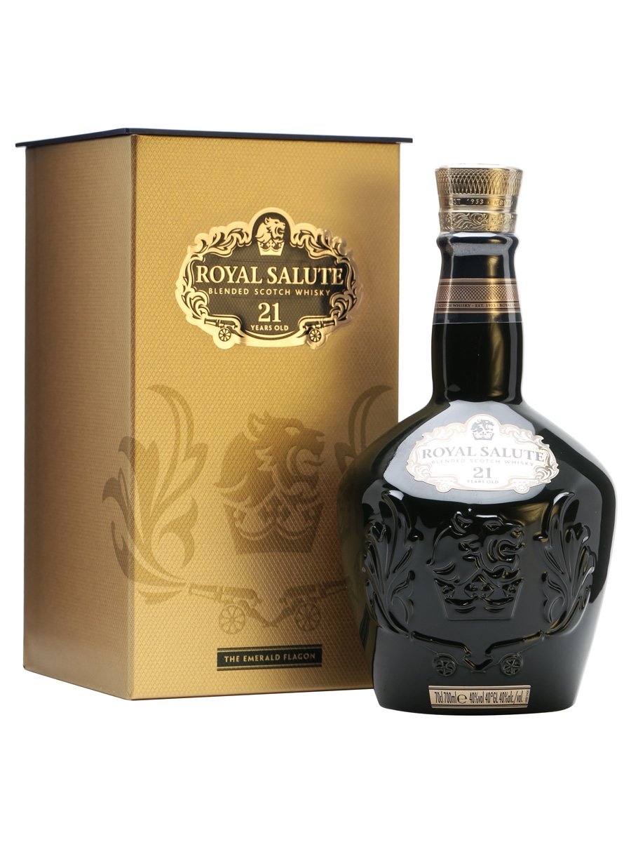 Royal Salute 21 Year Old Green Wade Decanter | Blended Scotch